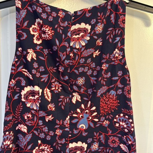 LOFT Red and Pink Halter Sundress Midi - Picture 5 of 5